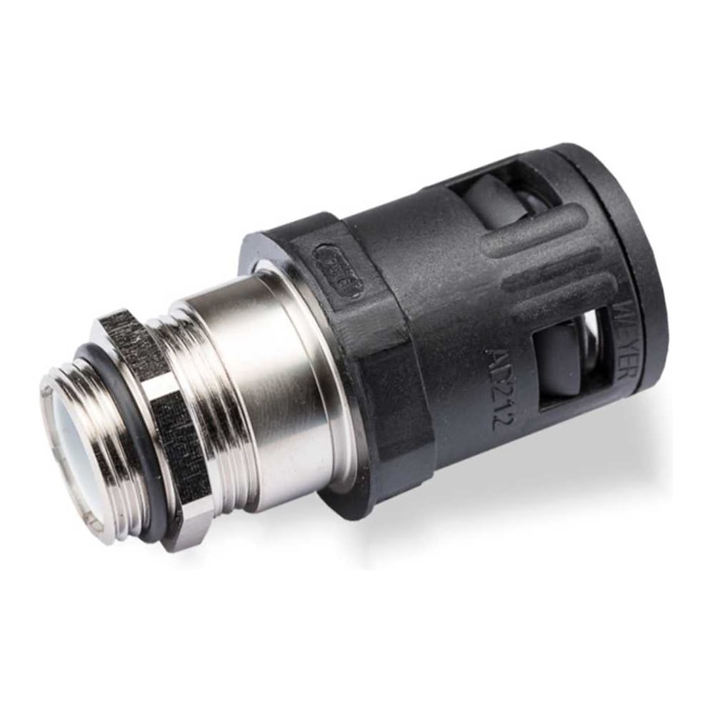 Изображение товара Муфта для гофрированных труб WEYER WQGMZ-P09G/AD13.0 коннектор прямой, наружная PG09 WE0604000