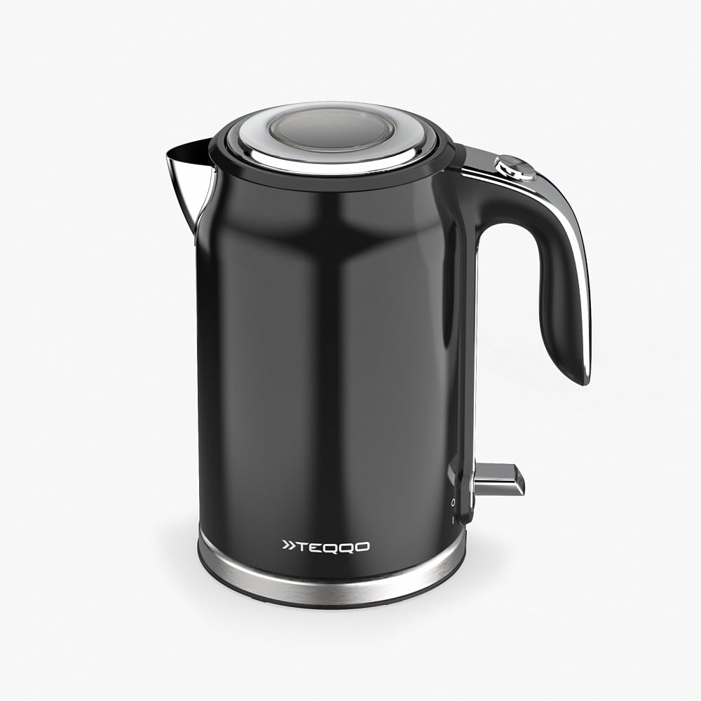 Изображение товара Электрический чайник Teqqo Aquastar Black AST2A-B 2200 Вт 1.7 л нержавеющая сталь