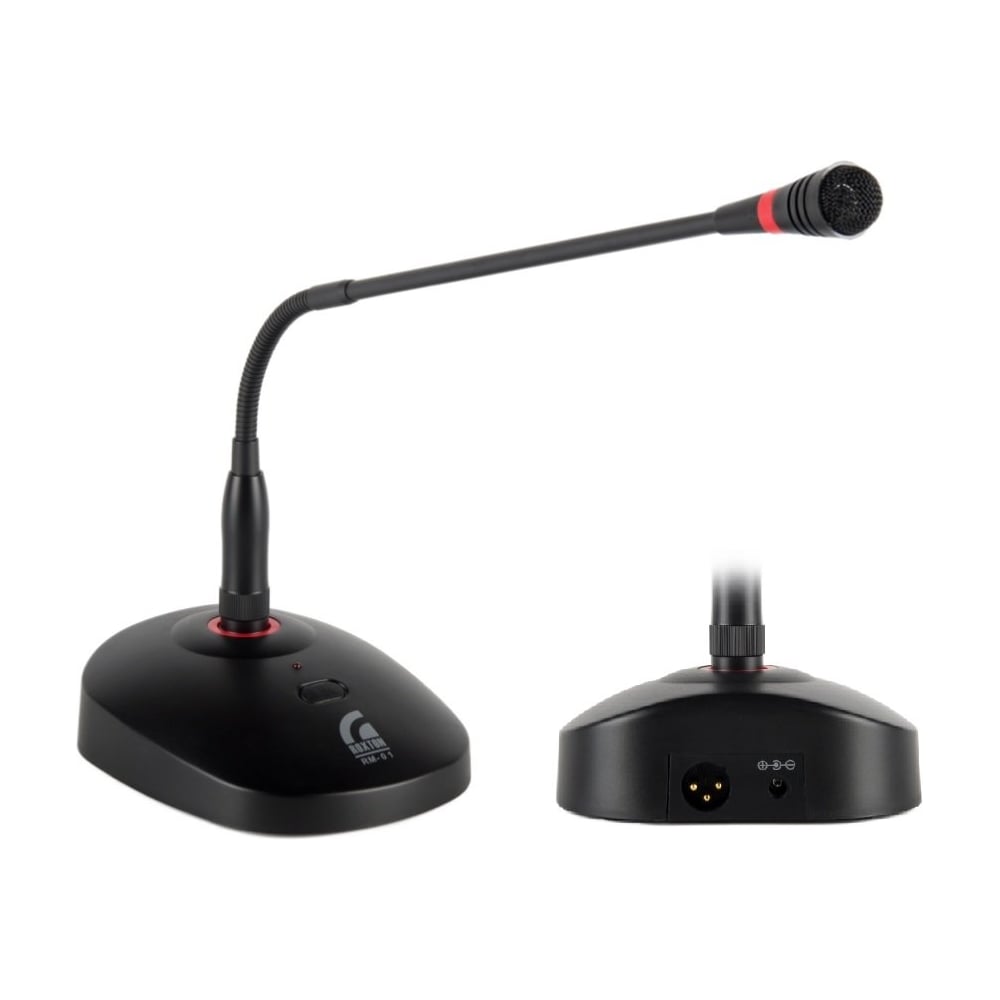 Изображение товара Настольный микрофон Roxton RM-01 с ветрозащитой и кабелем 5 метров 00-00006147