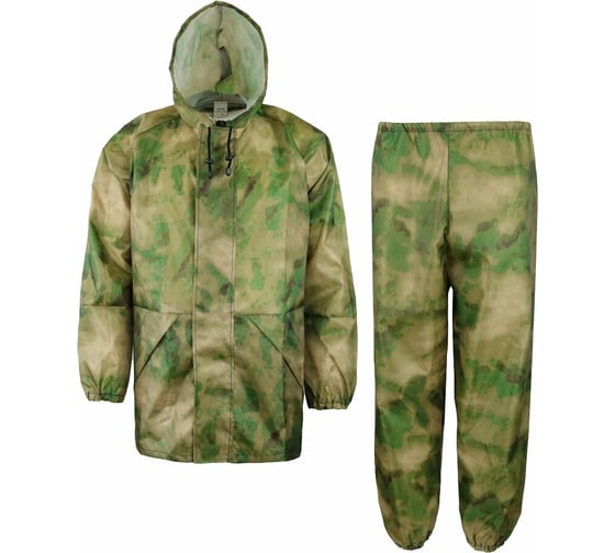 Изображение товара Влагозащитный костюм ЭЛЕМЕНТАЛЬ Raincoat Камуфляж р.52-54 ВВЗ-003-52/54-к 4680025251319
