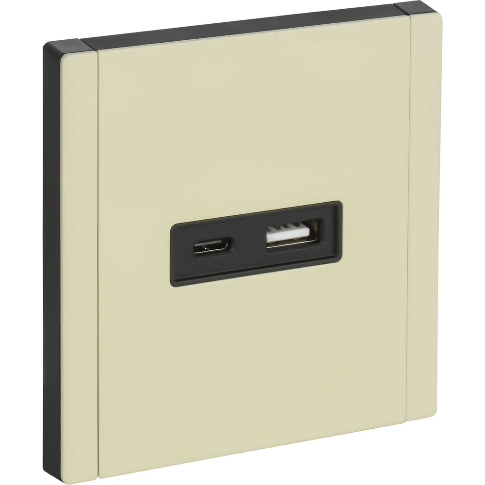 Изображение товара Розетка USB IEK FORTE&PIANO FP850M Интегрированная со стандартом IP20