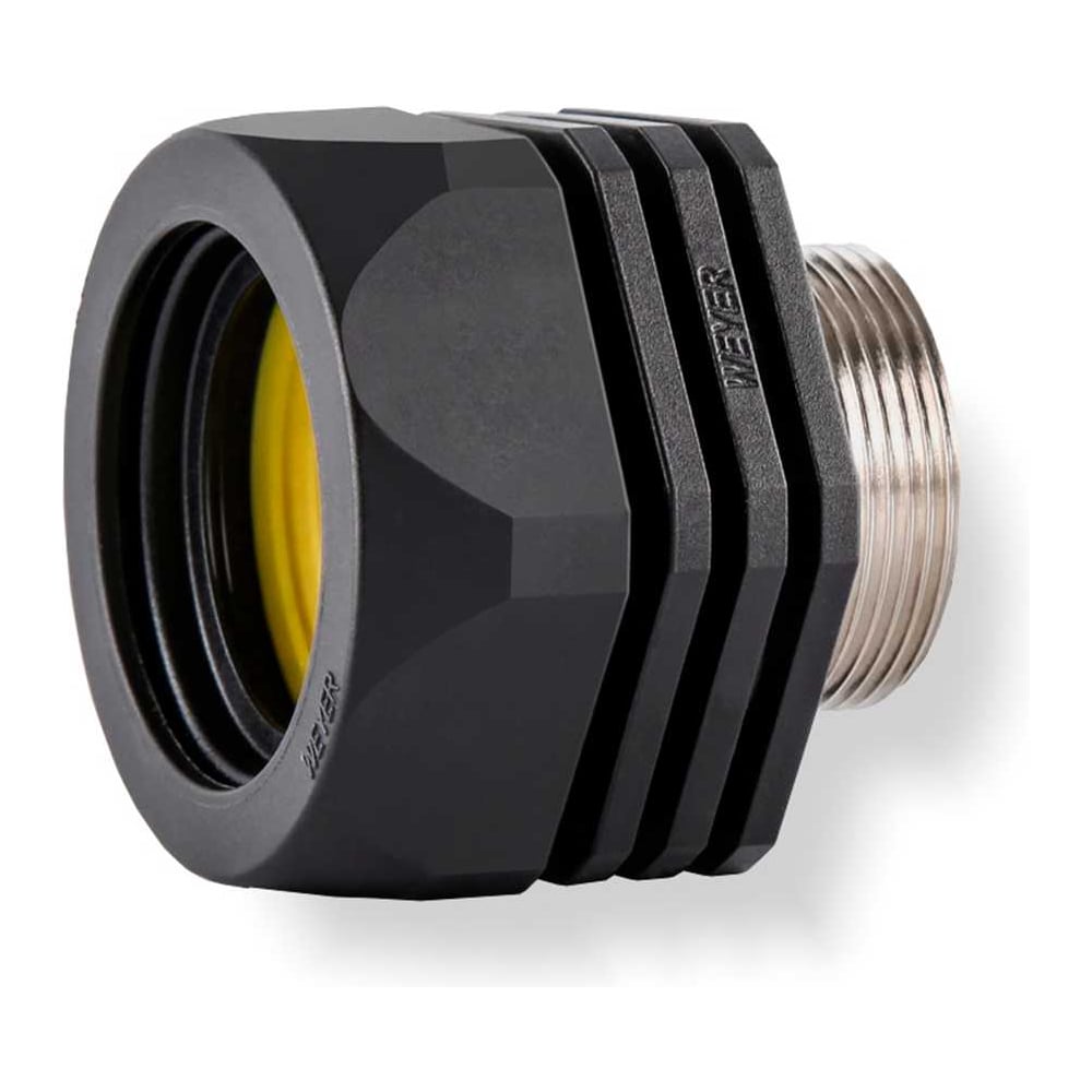 Изображение товара Муфта для гофрированных труб Weyer WQGDM-M12B/AD10.0 коннектор прямой M12x1.5 IP69K