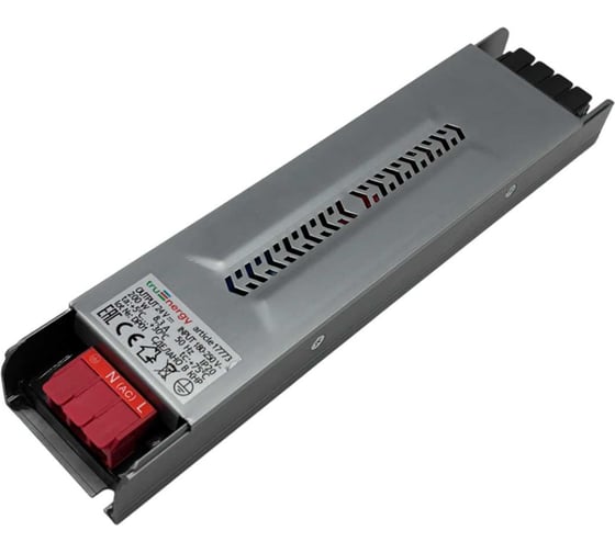Изображение товара Блок питания для светодиодной ленты truEnergy Platina 24V 200W IP20 222x50x28мм 17773