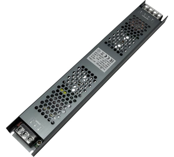 Изображение товара Блок питания для светодиодной ленты truEnergy Premium 48V 400W IP20 алюминий 333x53x23мм 17404