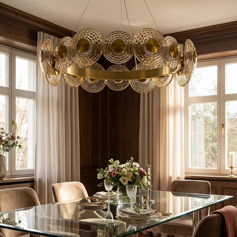 Изображение товара Подвесная светодиодная люстра Citilux JANTAR CL240173 в стиле неоклассика