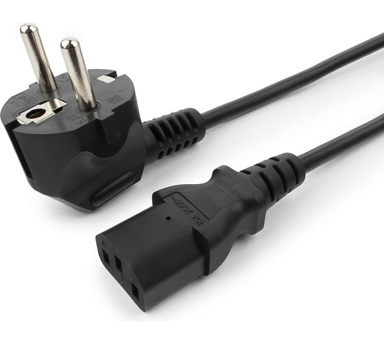 Изображение товара Шнур Power Cube ПВС-АП 31,00 S22C13-250-10-3 черн 3,0 м C13 3x1.00 10А с зазем-м RPC-186BLXL-PRO3