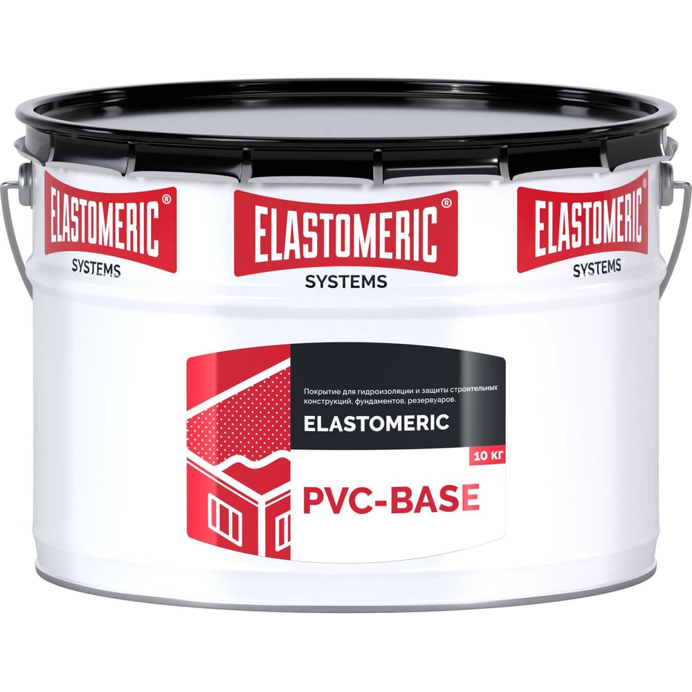 Изображение товара Жидкая пвх-мембрана Elastomeric Systems для кровли 10 кг белая