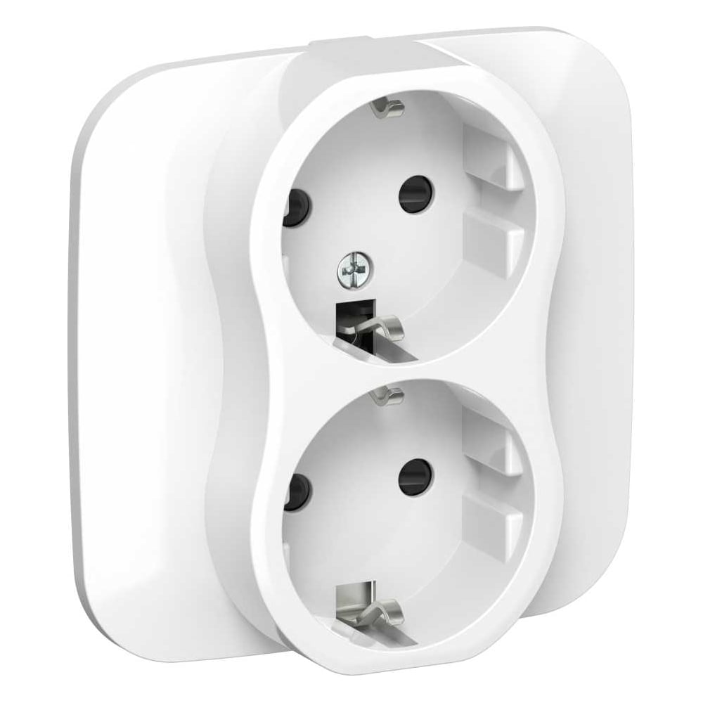 Изображение товара Розетка IEK FLITE 16 А с заземлением и защитными шторками