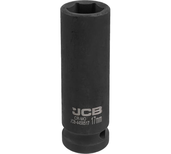 Изображение товара Головка ударная глубокая JCB 17мм (6гр.), 1/2 JCB-4458517(59478)