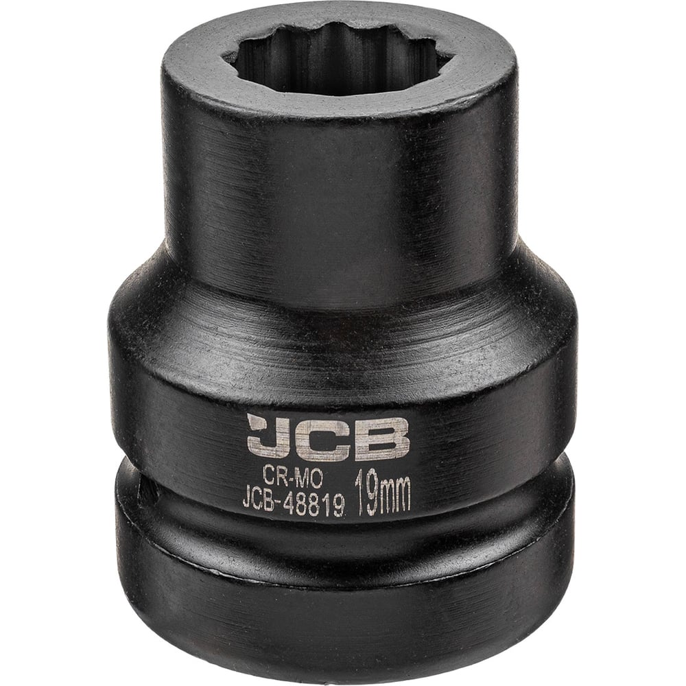 Изображение товара Головка ударная JCB 19 мм с внутренним двенадцатигранником для ударного инструмента