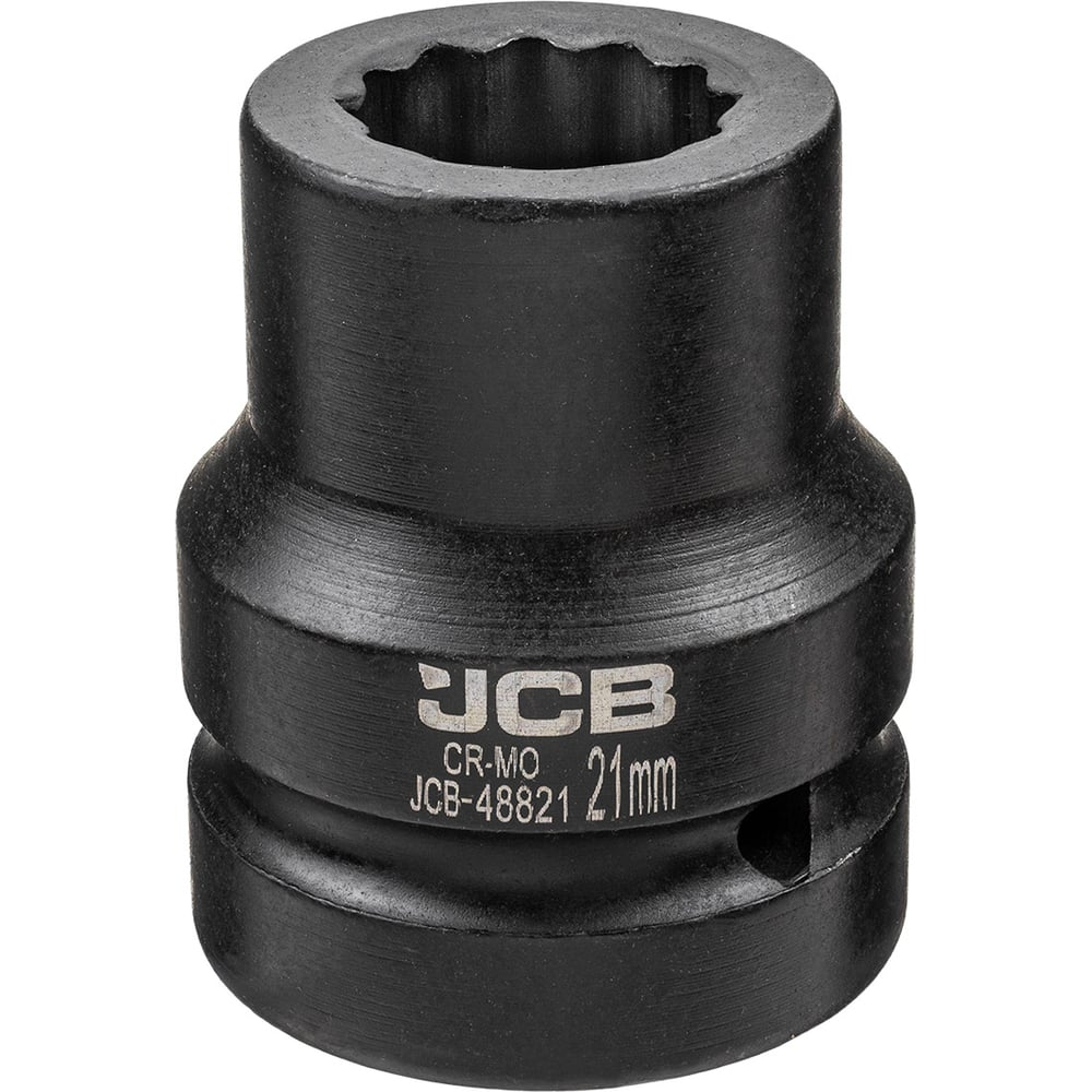 Изображение товара Головка ударная JCB 21мм 12гр. для крепежа с квадратным креплением