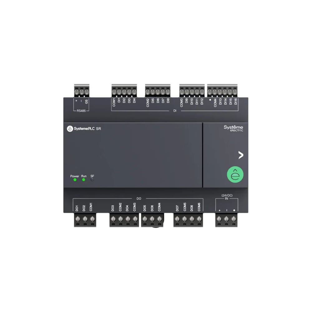 Изображение товара Интеллектуальное реле Systeme Electric SR1 24 VDC 16 DI 8 DO RS485