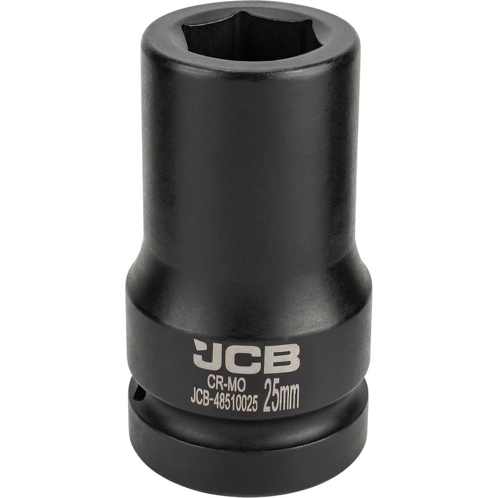 Изображение товара Головка ударная глубокая JCB 25мм квадрат 1 дюйм CrMo