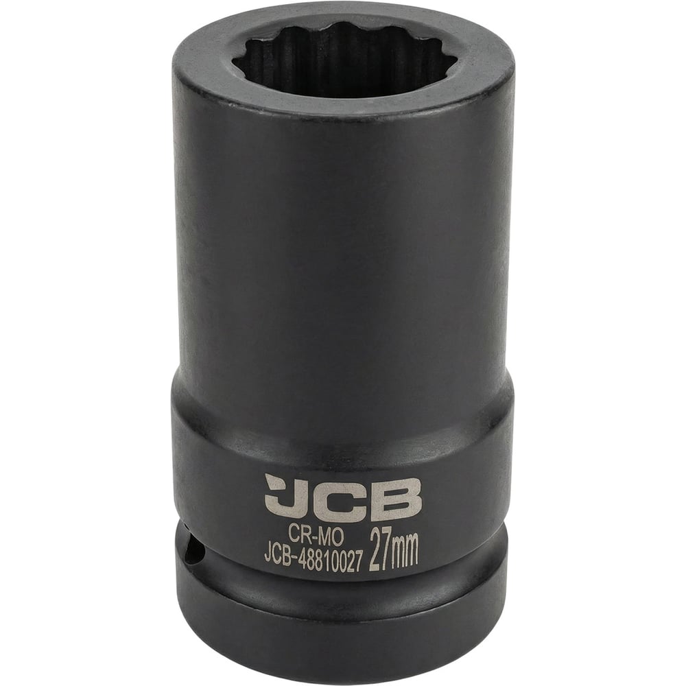 Изображение товара Головка ударная глубокая JCB 27мм 12гр. 48810027 профессиональный инструмент