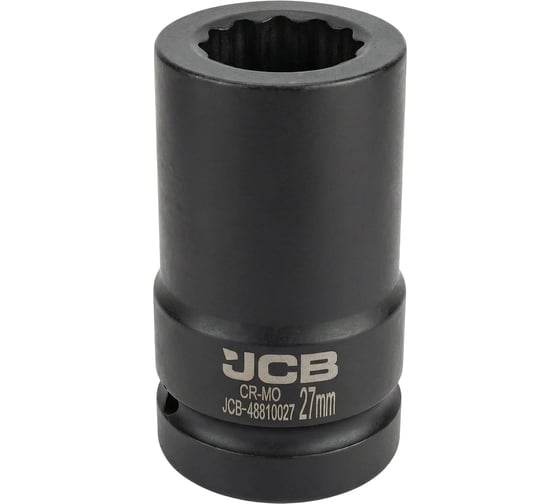 Изображение товара Головка ударная глубокая JCB 27мм (12гр.), 1 JCB-48810027(62558)