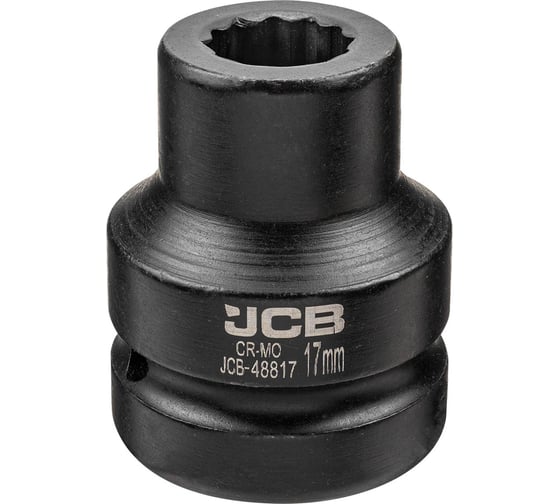 Изображение товара Головка ударная JCB 17мм (12гр.), 1 JCB-48817(62568)