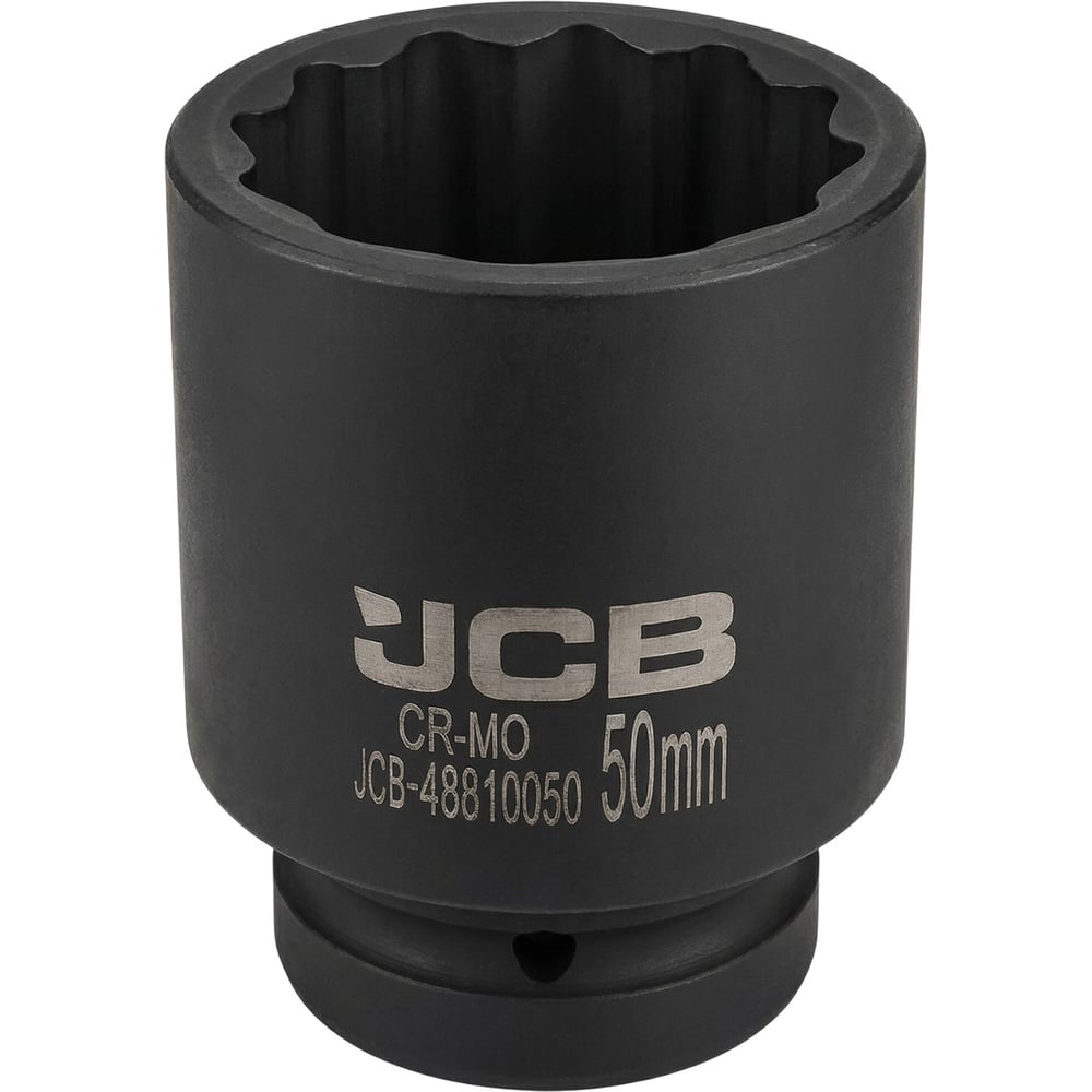 Изображение товара Головка ударная глубокая JCB 50 мм 1 дюйм торцевая CrMo