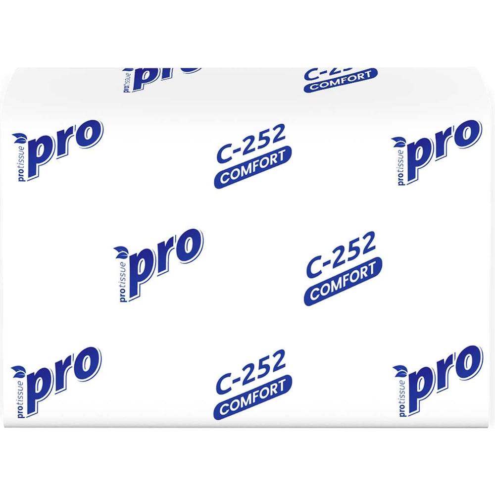 Изображение товара Бумажные салфетки Protissue C252 200 листов, 20 пачек многоразовые столовые