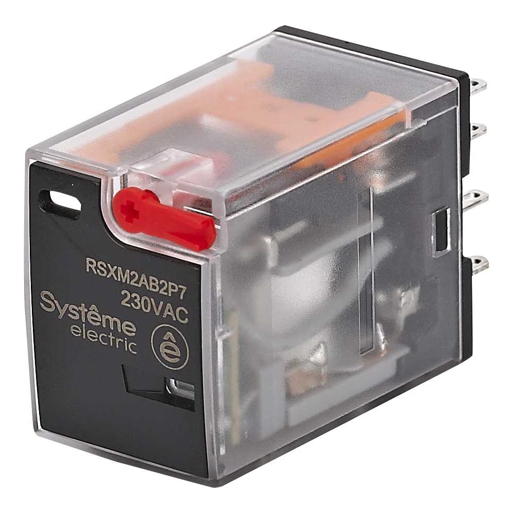 Изображение товара Реле Systeme Electric SystemeSig, 12 А, 2CO, 230 В, тест кнопка LED