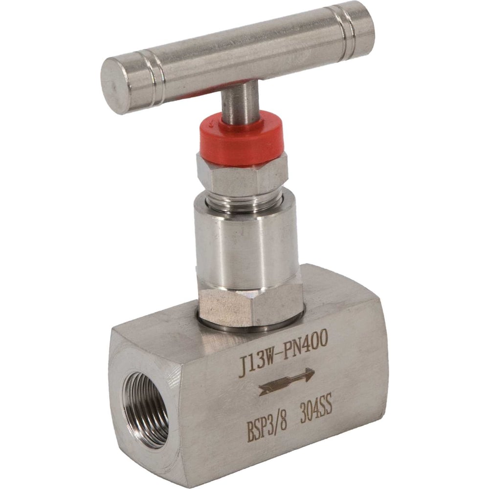 Изображение товара Игольчатый вентиль муфтовый нержавеющий AISI304 DN10 3/8 PN400