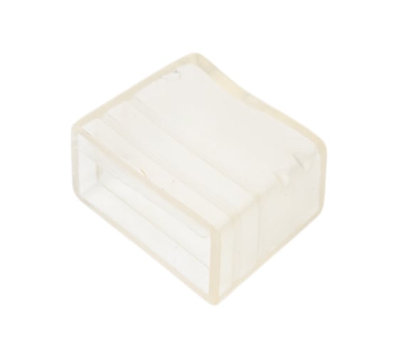 Изображение товара Комплект заглушек OGM для светодиодной ленты пластик 220В, чип 2835, 120д/м, 5шт. AC-72