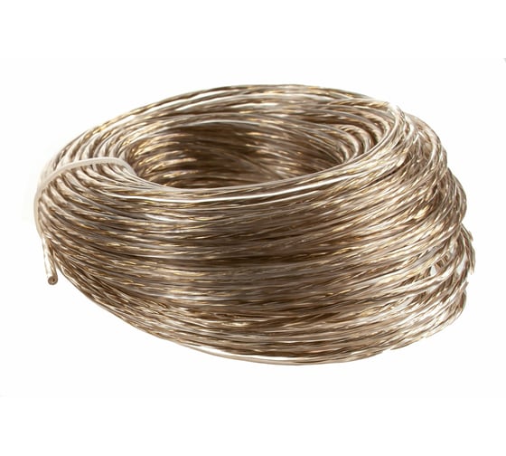 Изображение товара Стальной трос с ПВХ-покрытием MAESTRO D 2,5 мм, L 20 м, прозрачный 69522-1