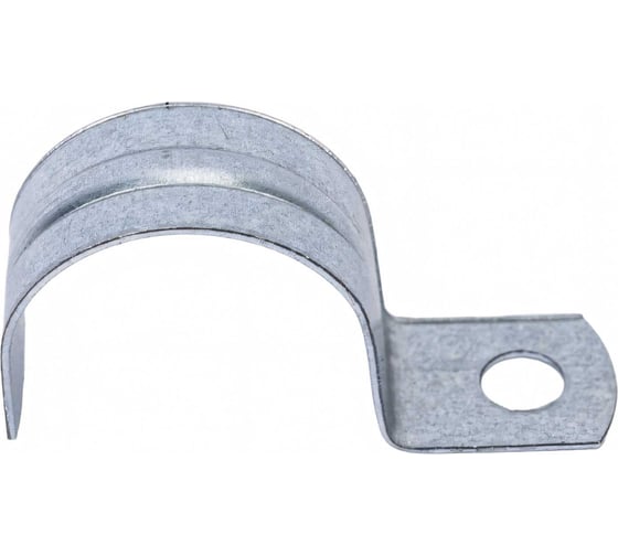 Изображение товара Однолапковая скоба КРЕПКО-НАКРЕПКО d25 24/25, оцинк., 50 шт. 34810