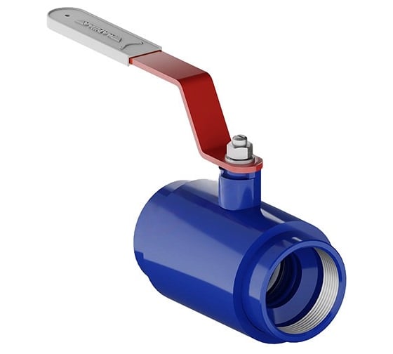 Изображение товара Кран шаровой цельносварной муфтовый Маршал 11с67п 2ЦР.00.1 DN25/20 PN40 АМ-00000075