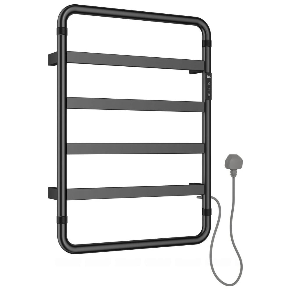 Изображение товара Электрический полотенцесушитель ALLEN BRAU PRIORITY S 7.31001-GM из нержавеющей стали 640х475 мм