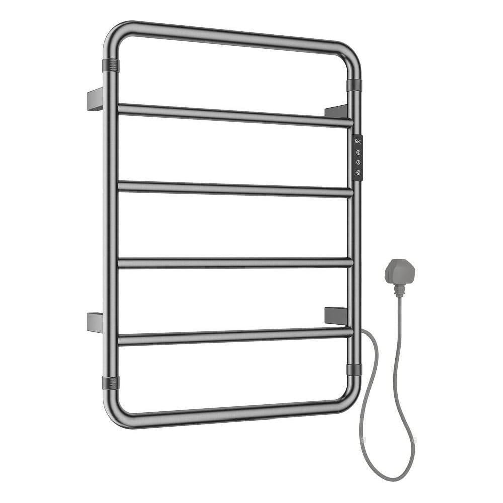 Изображение товара Полотенцесушитель электрический ALLEN BRAU PRIORITY R 7.31000-BN, нерж.сталь 304,пульт, 640х475мм, брашированный никель (354992) 00354992