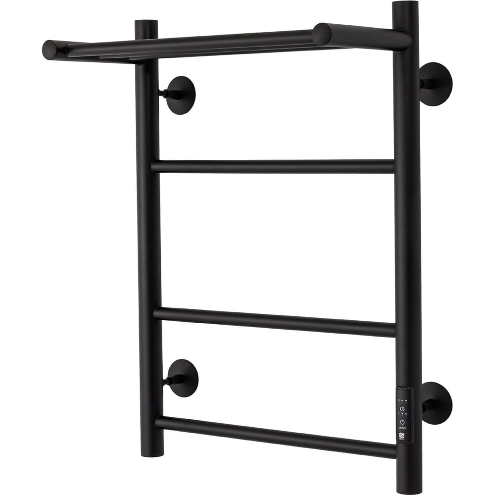 Изображение товара Полотенцесушитель электрический ENERGY ROUND MODUS 600х400 черный УТ-УТ-01235