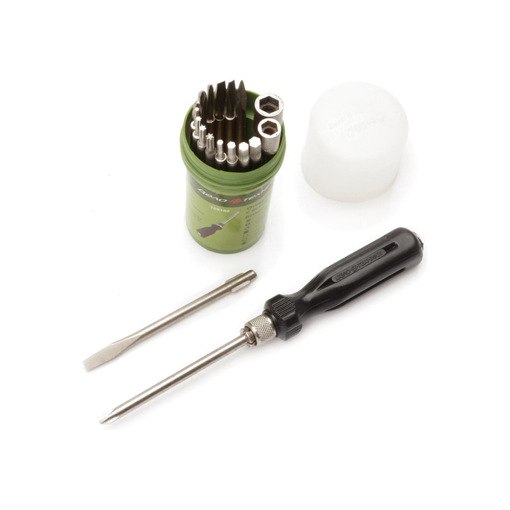 Изображение товара Цанговая отвертка с вставками 18 шт 110 мм Дело Техники полупрофессиональный набор