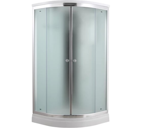 Изображение товара Душевая кабина TIMO Comfort T-8801 Fabric Glass 100_100_22+турецкая баня хамам+стульчик прозрачный T-8801F-T-STUN-T-CH/C
