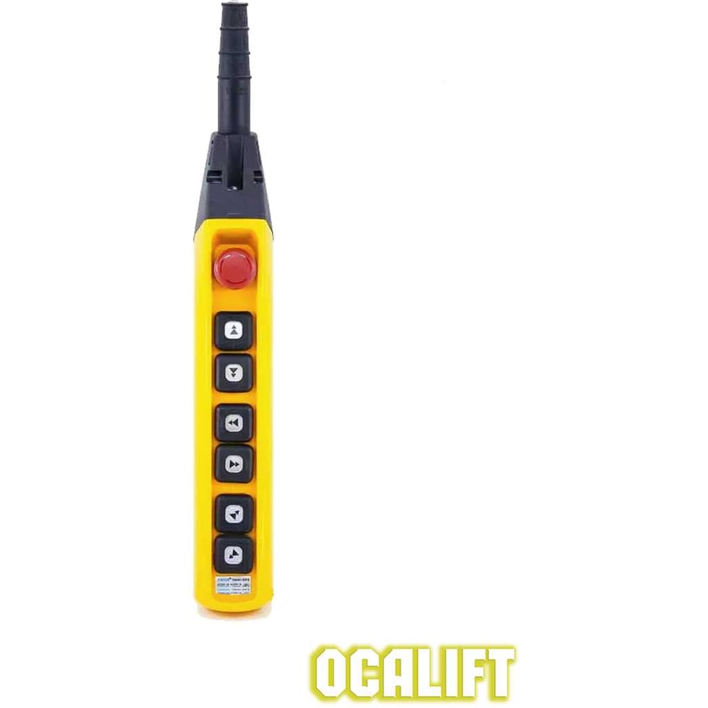 Изображение товара Пульт управления OCALIFT 6 кнопок 2 скорости IP55 TNHA1-63FYS для кран-балок
