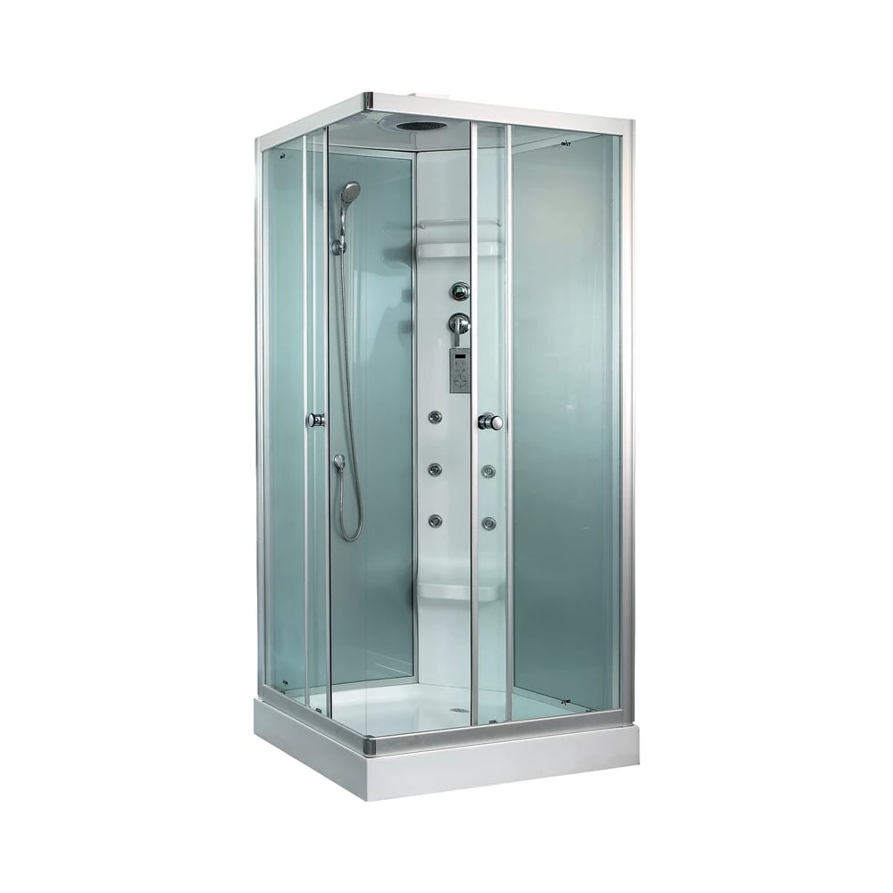 Изображение товара Душевая кабина TIMO Lux TL-1504 R с гидромассажем и турецкой баней 110х85 см