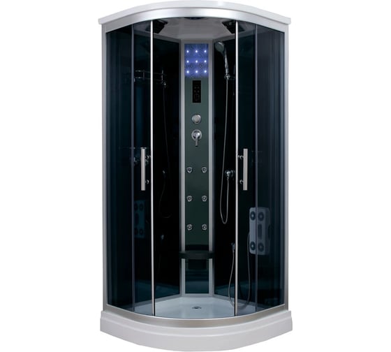 Изображение товара Душевая кабина TIMO Standart T-1101, 100×100×220 см, турецкая баня хамам T-1101-T-STUN