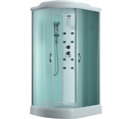 Изображение товара Душевая кабина Душевая кабина TIMO eco TE-0702 R 120_80_218, турецкая баня хамам, стульчик прозрачный TE-0702R-T-STUN-T-CH/C