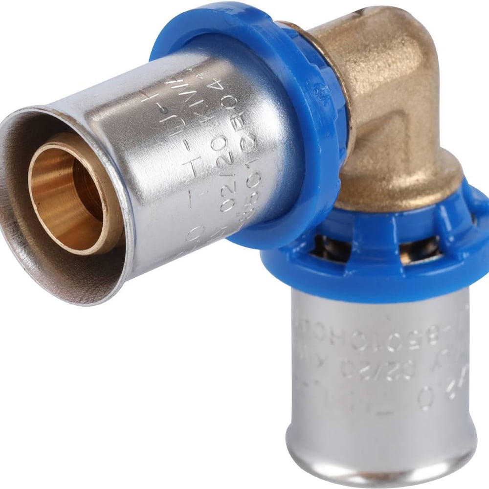 Изображение товара Пресс угол APE 90 16 ARL3200110 латунь без резьбы для бытовых систем