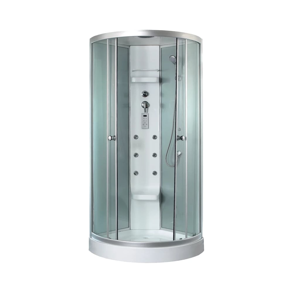 Изображение товара Душевая кабина TIMO Lux TL-1502 90_90_230 с гидромассажем и угловой формой