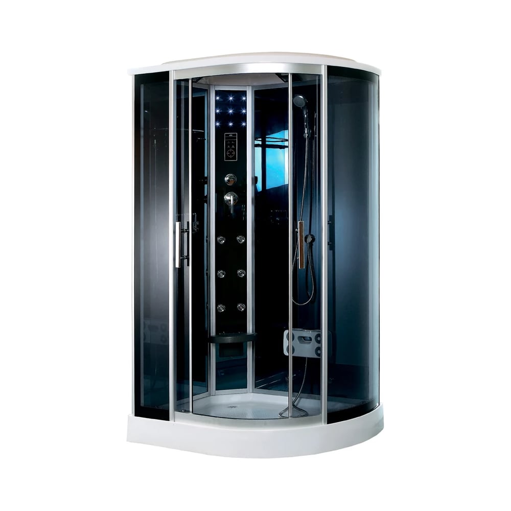 Изображение товара Душевая кабина TIMO Standart T-1102 R 120x85 см гидромассаж турецкая баня