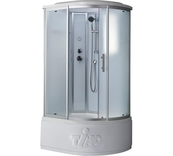 Изображение товара Душевая кабина TIMO Standart T-6610 Silver L, 110×85×220 см, турецкая баня хамам T-6610SL-T-STUN