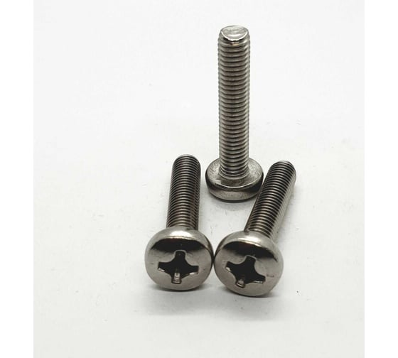 Изображение товара Винт Крепстор п/к гол. 8х40мм крест/шл DIN 7985 А2, 25 шт. 4665317002763