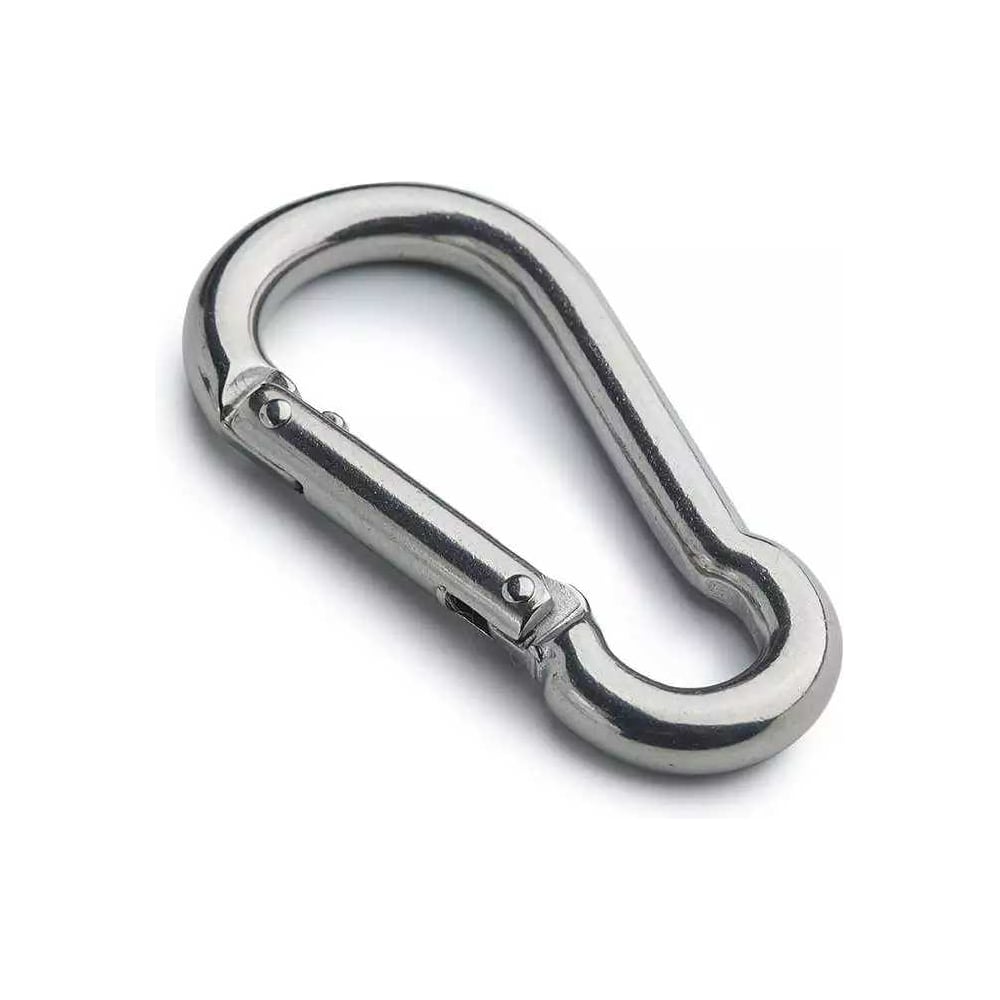 Изображение товара Пожарный карабин Крепстор 3 мм DIN 9075 А2, упаковка 5 шт