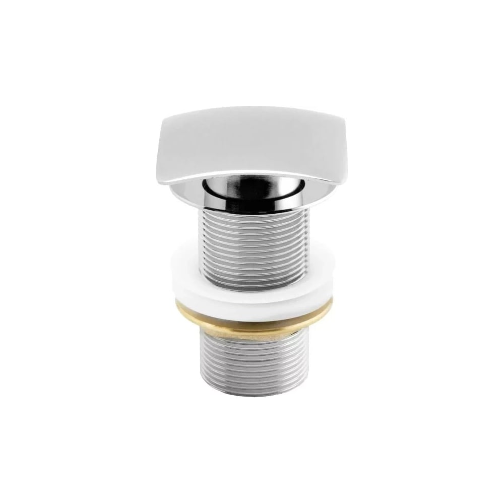 Изображение товара Донный клапан ALLEN BRAU 5.21025-BN INFINITY Square 1 1/4 без перелива, сталь/латунь, браш.никель (367040) 00367040