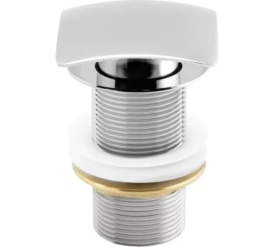 Изображение товара Донный клапан ALLEN BRAU 5.21025-BN INFINITY Square 1 1/4 без перелива, сталь/латунь, браш.никель (367040) 00367040