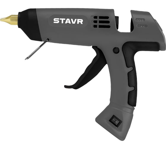 Изображение товара Пистолет клеевой Ставр SGG 11-210 (11мм, 210Вт, выключатель, кабель 2м, индикатор работы), 9031800076