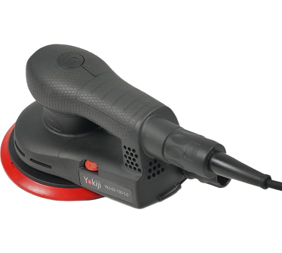 Изображение товара Шлифовальная машинка ручная Yokiji 220V/50Hz, 400W, эксцентрик 5,0 мм YKJ-03-150-5.0