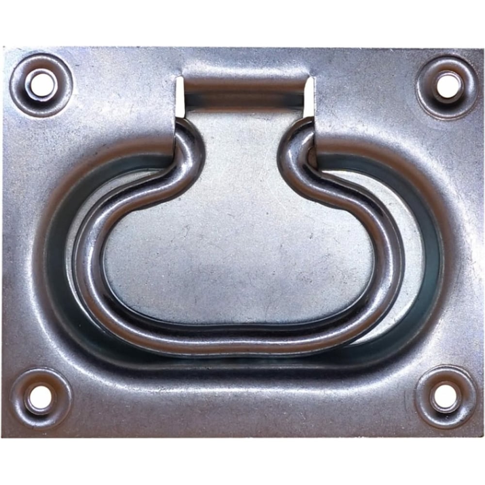 Изображение товара Ручка для погреба Крепстор скрытая 100х80 мм цинк 2 шт.