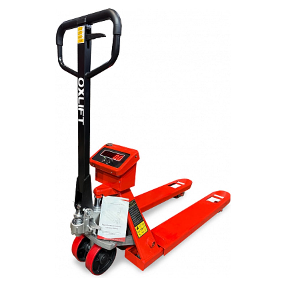 Изображение товара OXLIFT OX25VM гидравлическая тележка весами 2500 кг