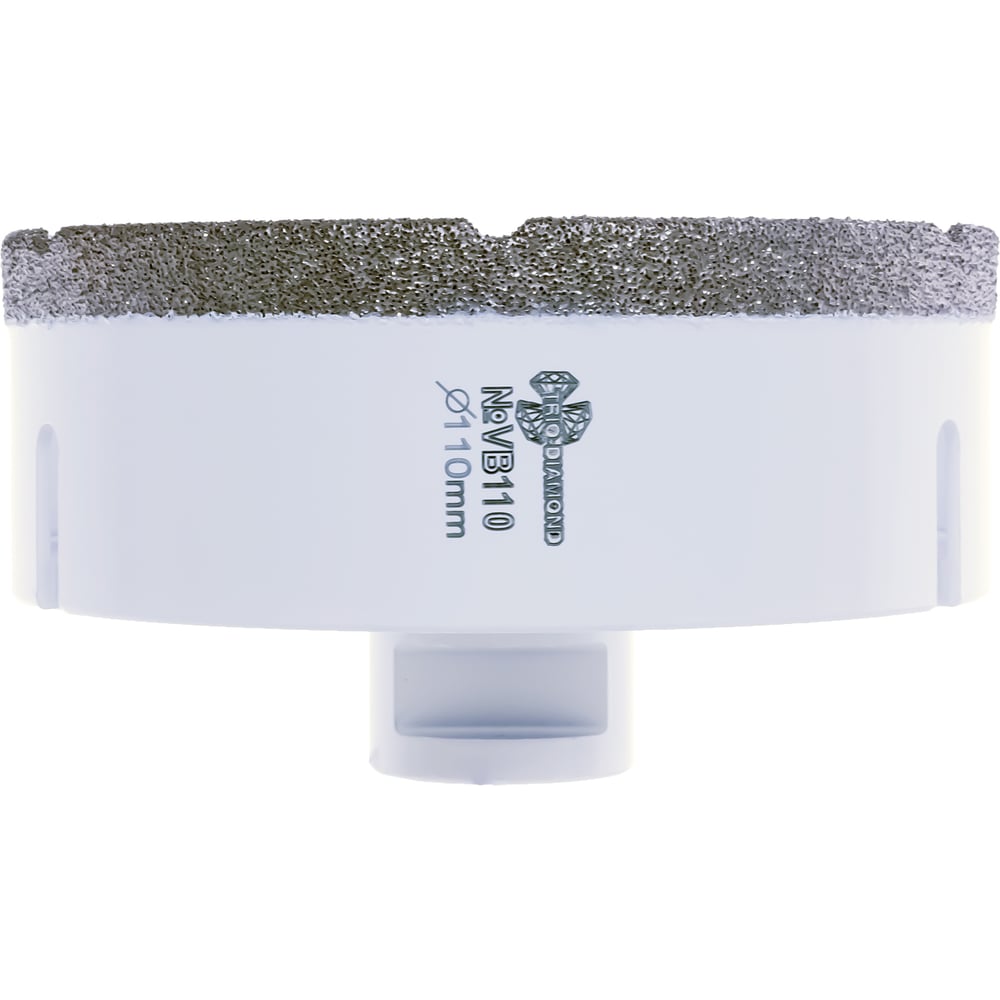 Изображение товара Коронка алмазная по керамограниту TRIO-DIAMOND 110 мм М14 для УШМ